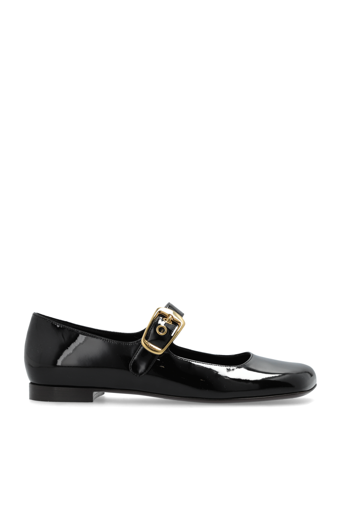 【Chloe】ブラック POLLY バレエフラットシューズ Chloe Women's Polly | Chloé CZ official site